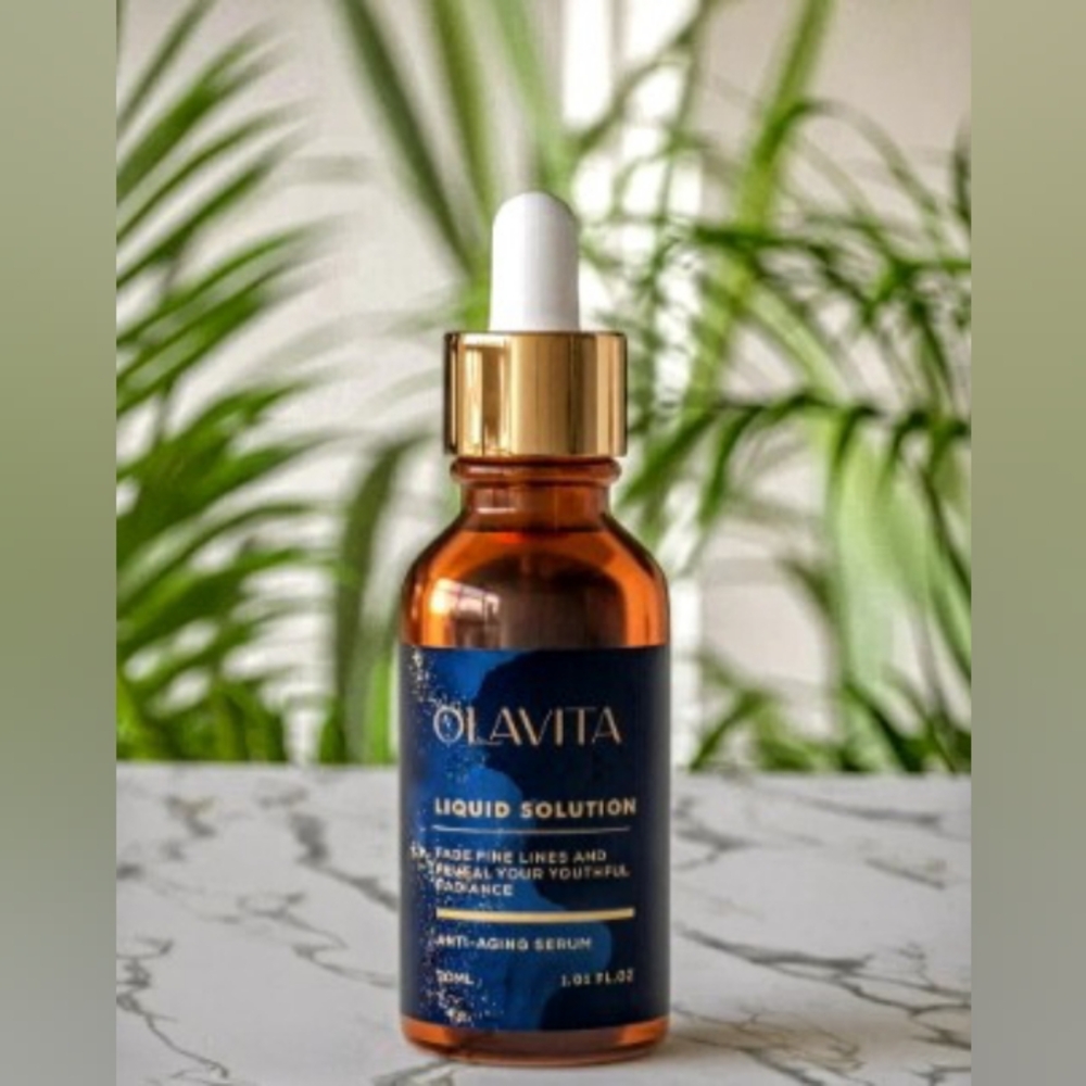 ⭐ OLAVITA LIQUID SOLUTION - AGE ERACE FORMULA / Anti-aging Serum ⭐